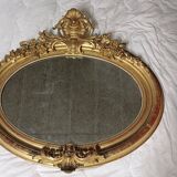 Miroir ovale Napoléon III