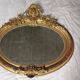 Napoleon III oval mirror