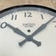 Vintage brown bakelite electric wall clock from smiths sectric, 1950s