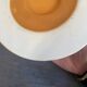 Organic candle holder