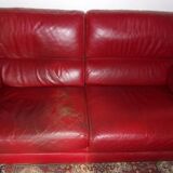 Leather sofa