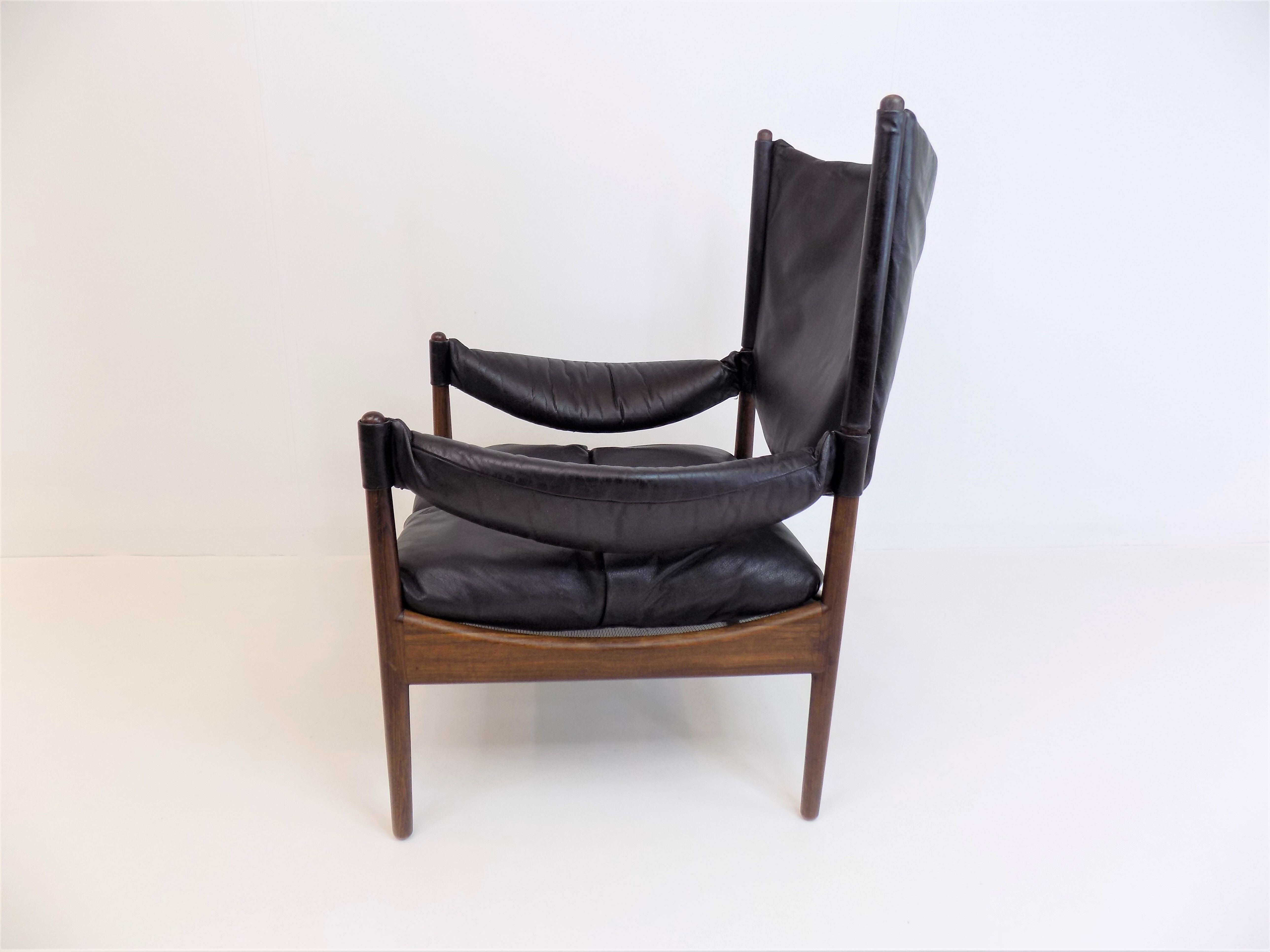 Ensemble de 2 fauteuils en cuir Modus pour Søren Willadsen, Kristian Vedel
