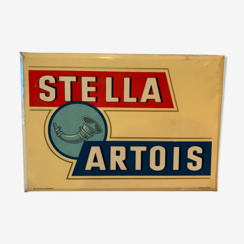 Plaque publicitaire Stella Artois