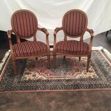 2 fauteuil style Louis XVI