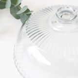 Glass cheese bell, vintage