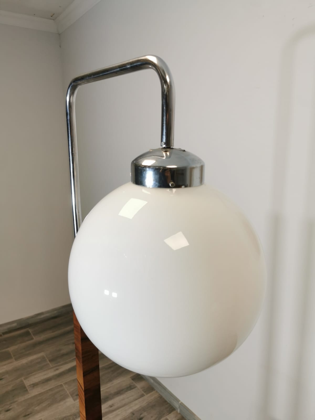 Floor Lamp by Jindrich Halabala, 1930's