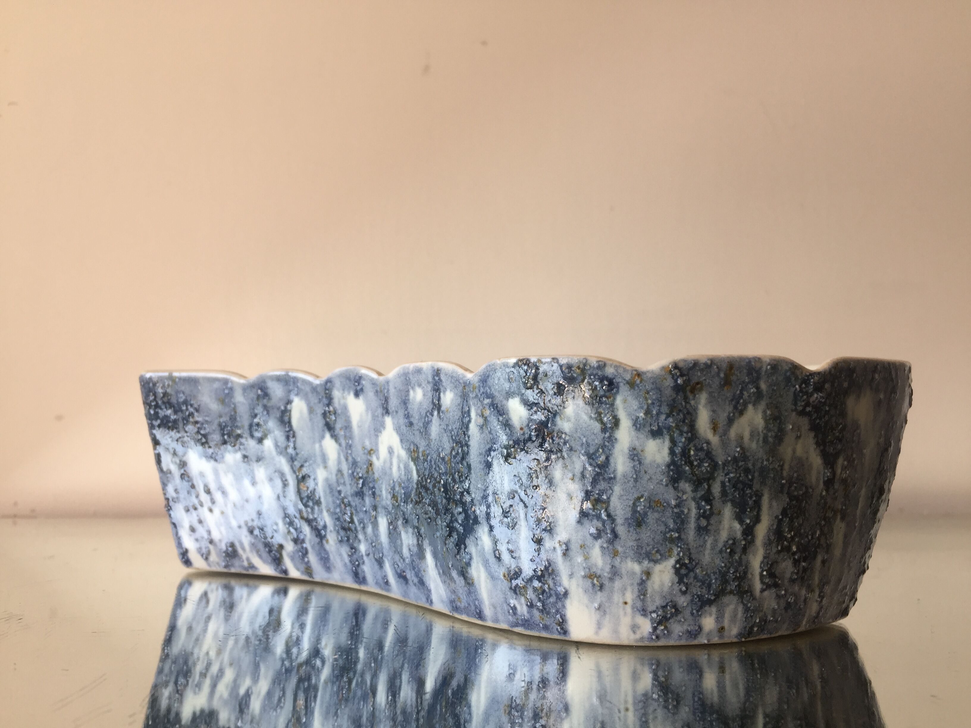 Stoneware trinket bowl 1950's