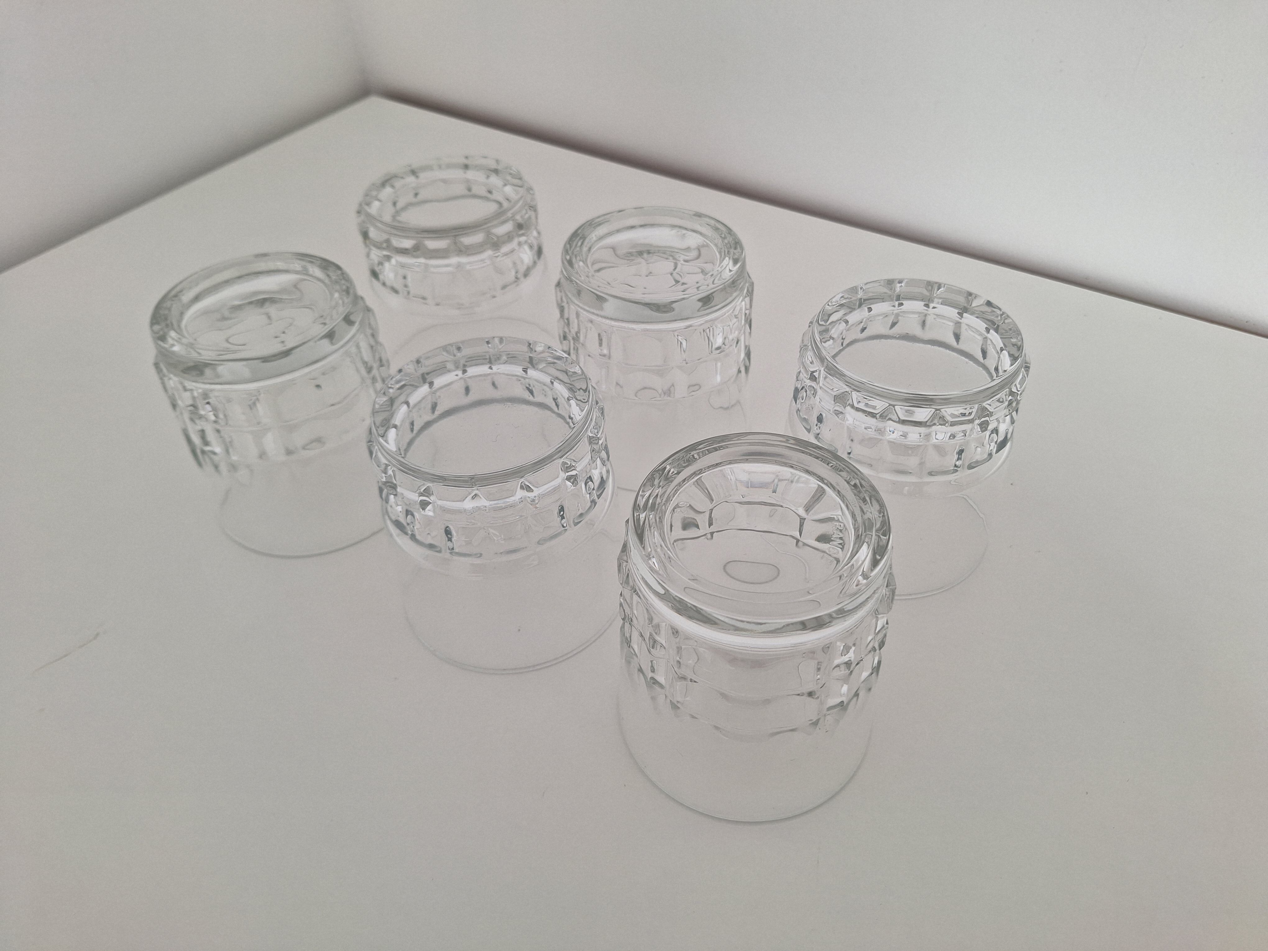 Art deco whiskey glasses