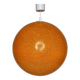 Suspension Globe orange Années 60-70
