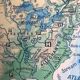 Vintage school map United States N°33 Editions Hatier by M.Peyre