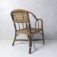 vintage rattan armchair for children