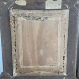 Pair, oil painting, 19th century, still life with bouquet of flowers, wooden frames, signed