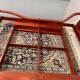 Wicker boat shaped bed by Maugrion 60s -70s
