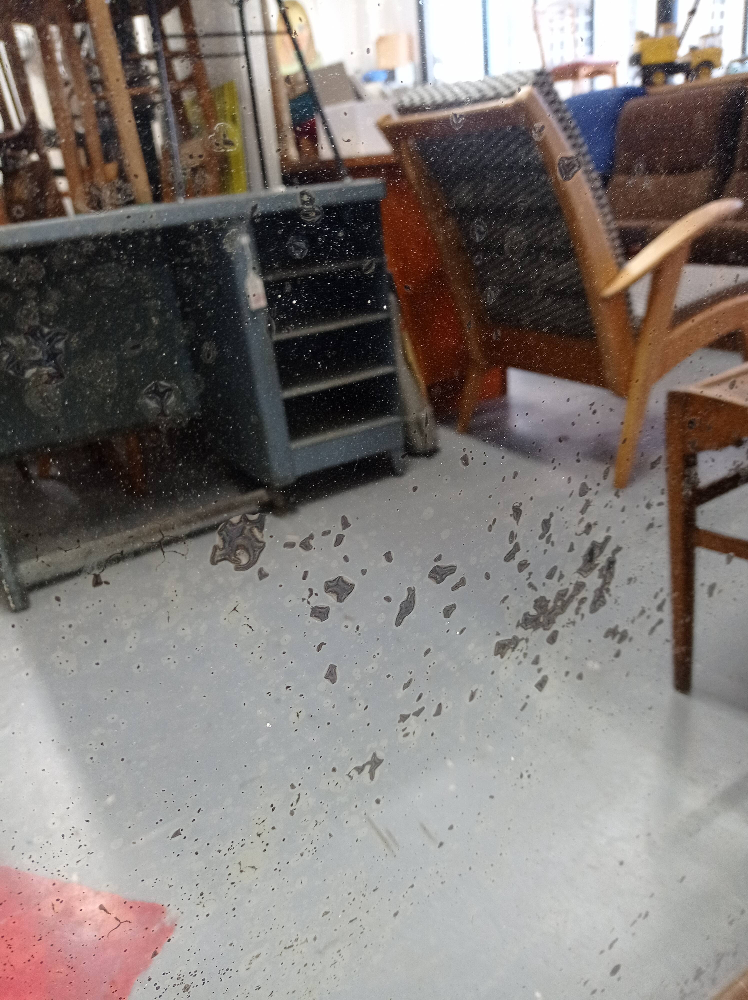 Fireplace mirror 135x97cm