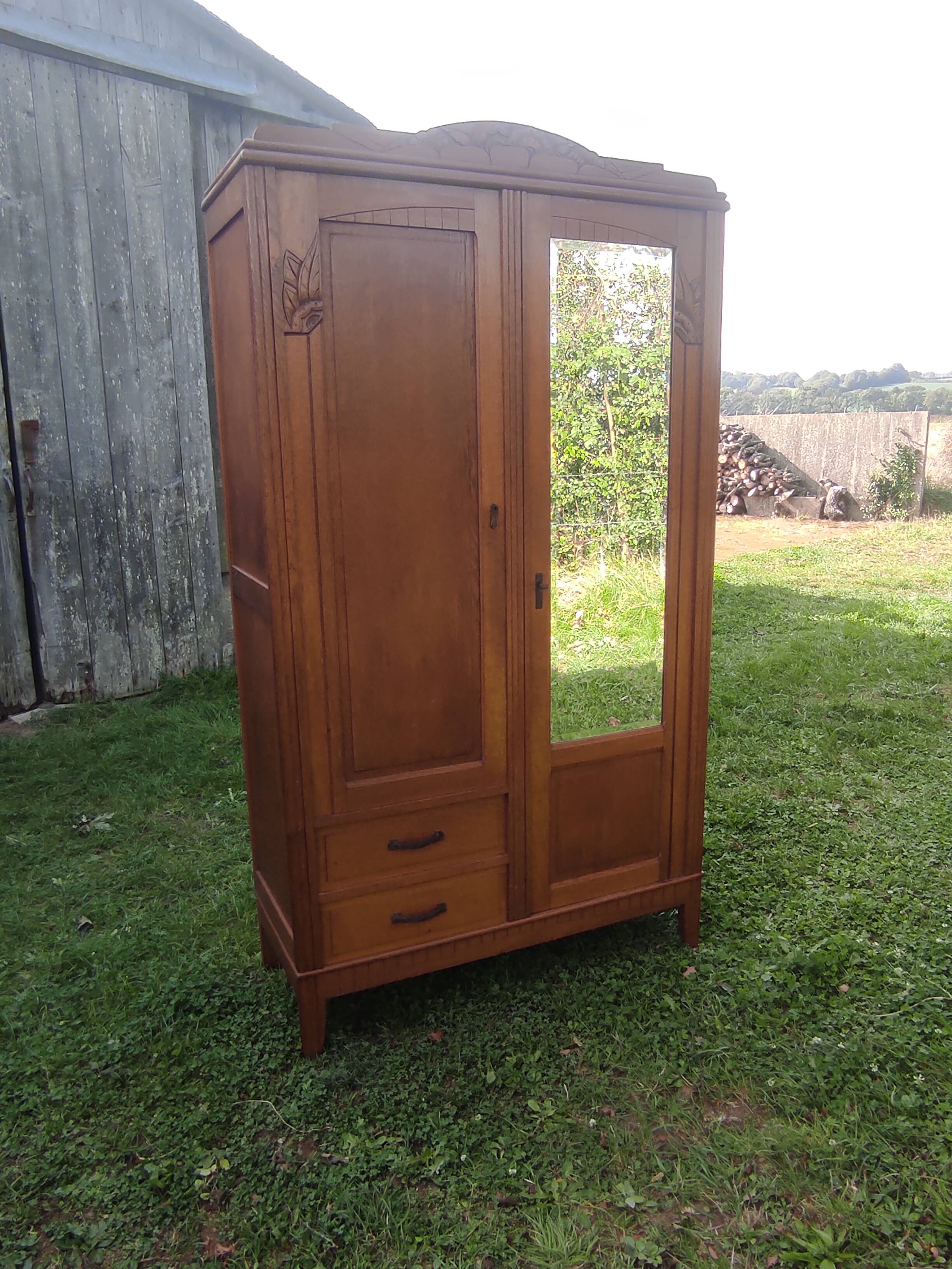 Parisian art deco wardrobe