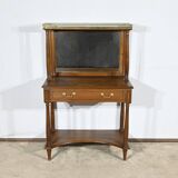 Table console en merisier, style Louis XVI, fin XIXème
