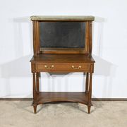Table console en merisier, style Louis XVI, fin XIXème