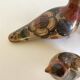 Tonala bird trio, Mexican ceramic