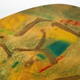 Italian Mid-Century Modern Tripod Coffee Table, 1950s