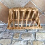 Old wicker pan