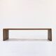 Wood slat bench Walter Antonis for Arspect 1970's