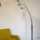 Lampadaire muguet à 5 branches