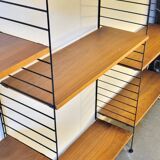 Large Modular String Shelf Scandinavian 1970s