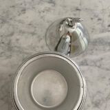 Silver metal ice bucket