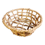 Round woven basket