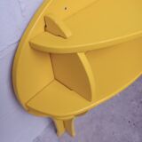 Habitat elephant wood bookcase 1980