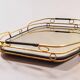 Vintage mirror plateau with gallery