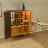 Extendable bar cabinet for the home, 1950s