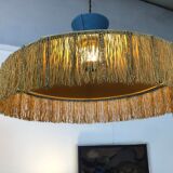 Series of 3 suspensions in chambray and golden thread