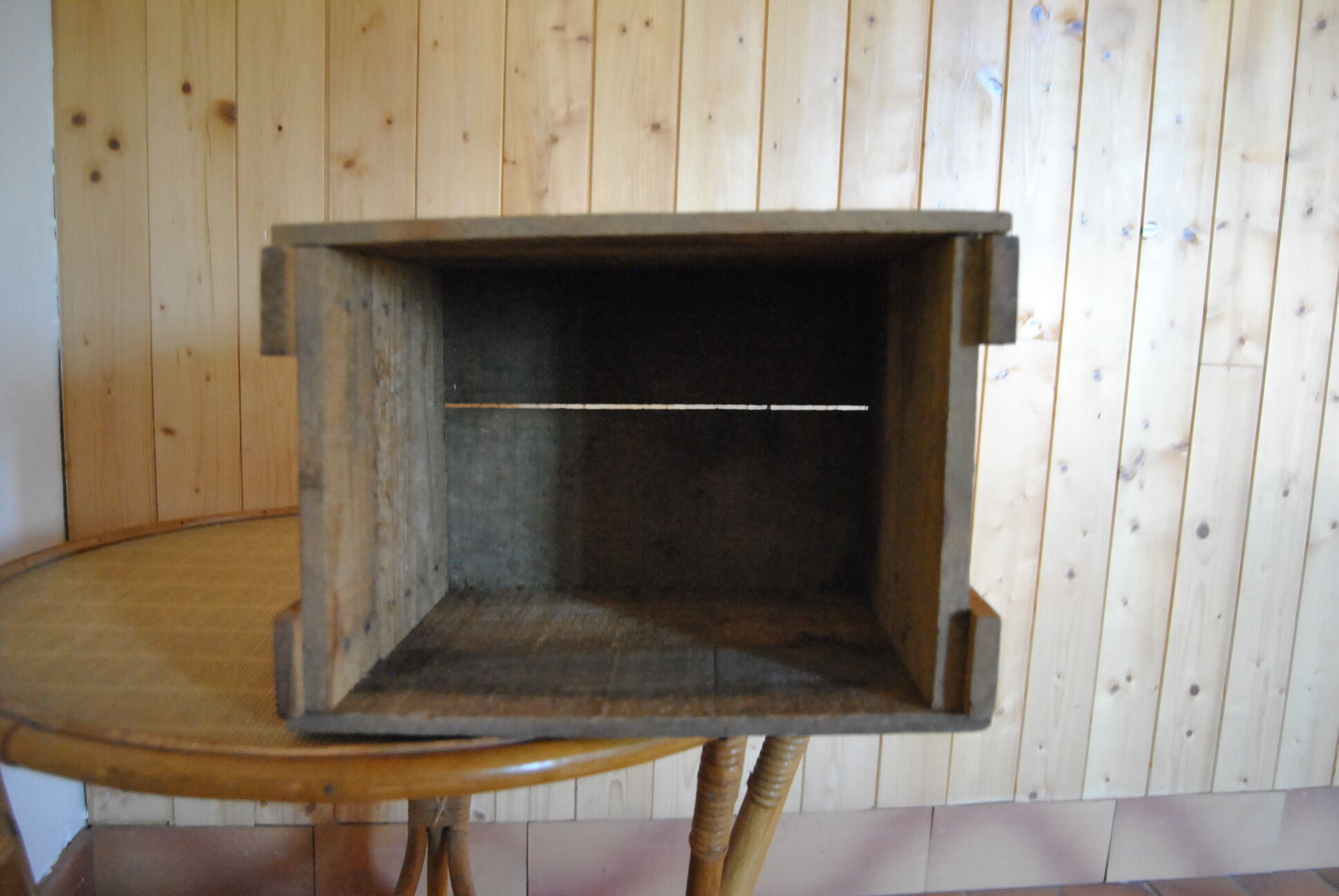 Vintage "Rapsodie" wooden box