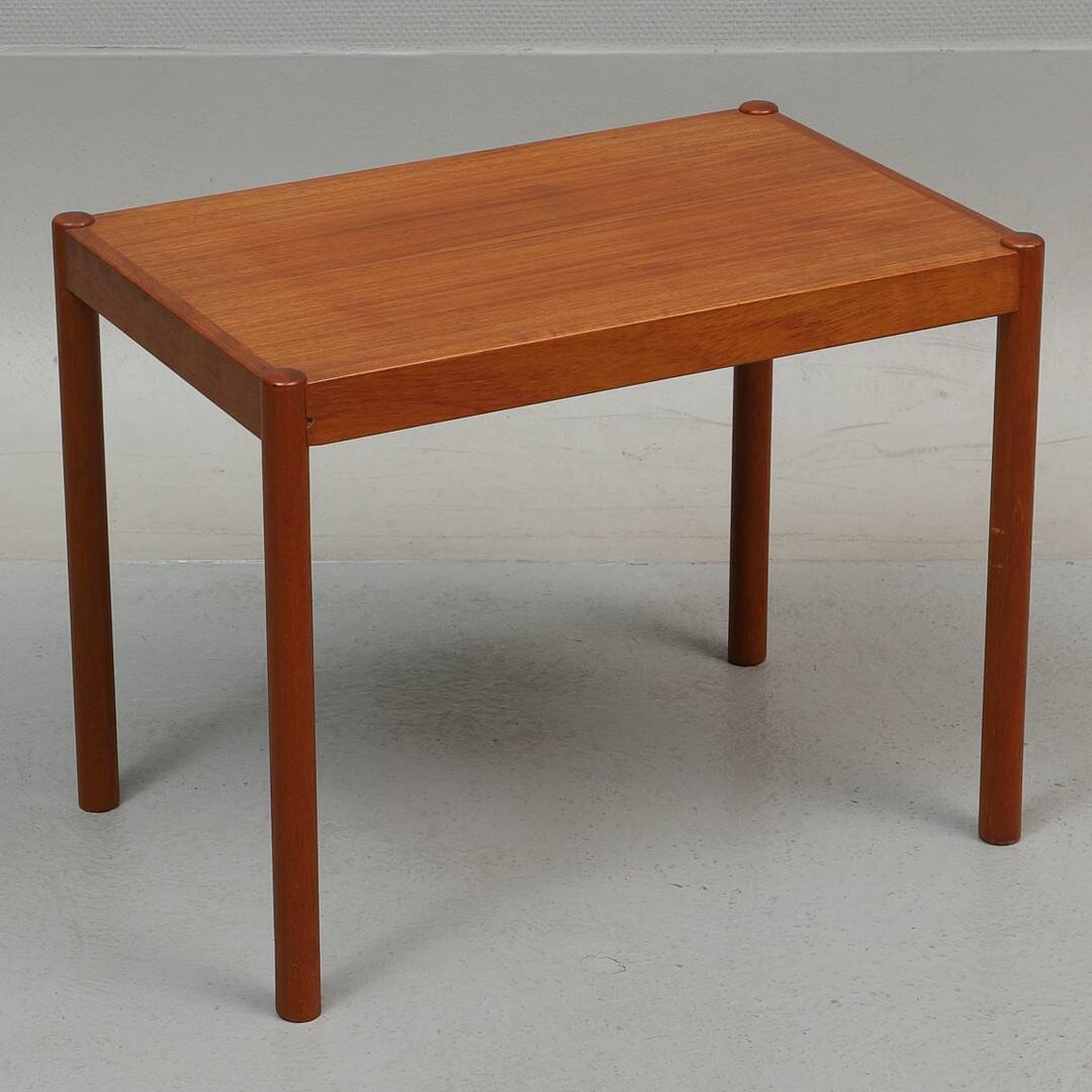 Teak coffee table 57x37 cm 1960 sweden