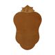 Miroir en bois de style baroque doré français classique 54 cm