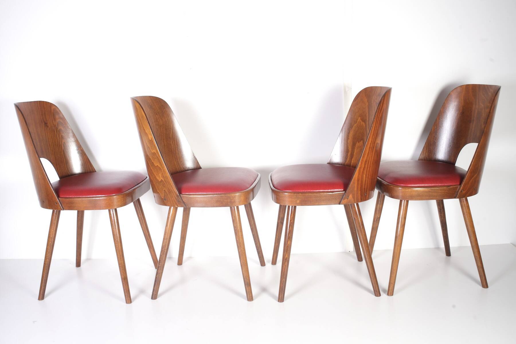 Dining chairs by Oswald Haerdtl, set of 4