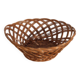 Antique hand-woven wicker basket (c.1920) #2