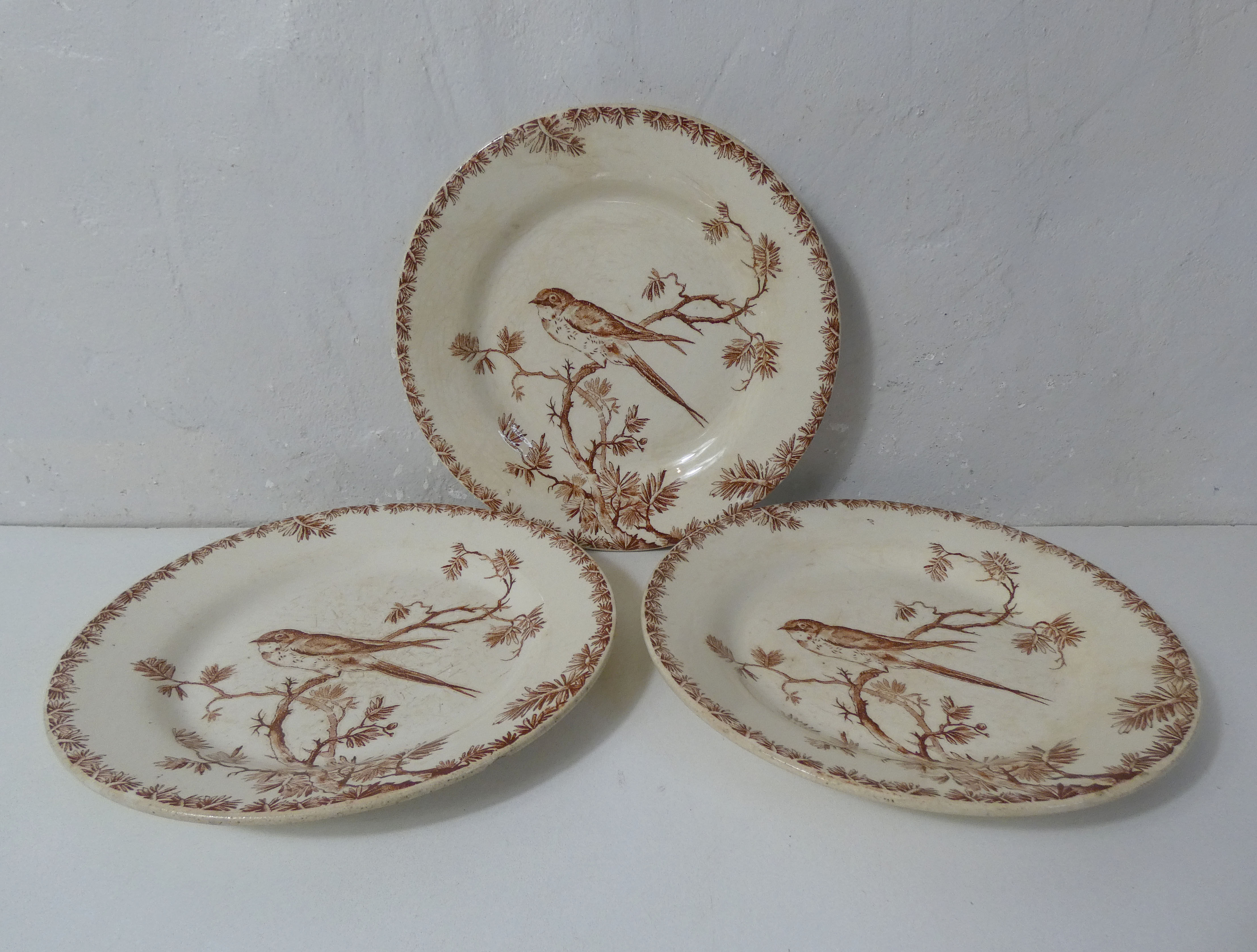 Terre de fer gien 3 flat plates provencal