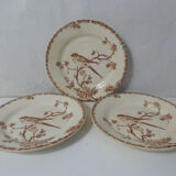 Terre de fer gien 3 flat plates provencal