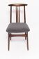 Mid-century grey graphite boucle beech chair by M. Zielinski, Europe, 1960.