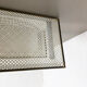 Brass wall shelf