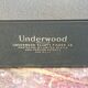 Champion Underwood Typewriter Made in the USA