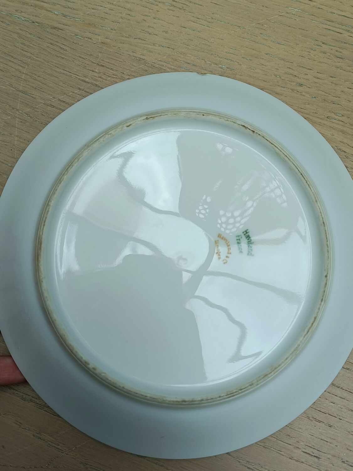 Hollow plate Limoges Haviland