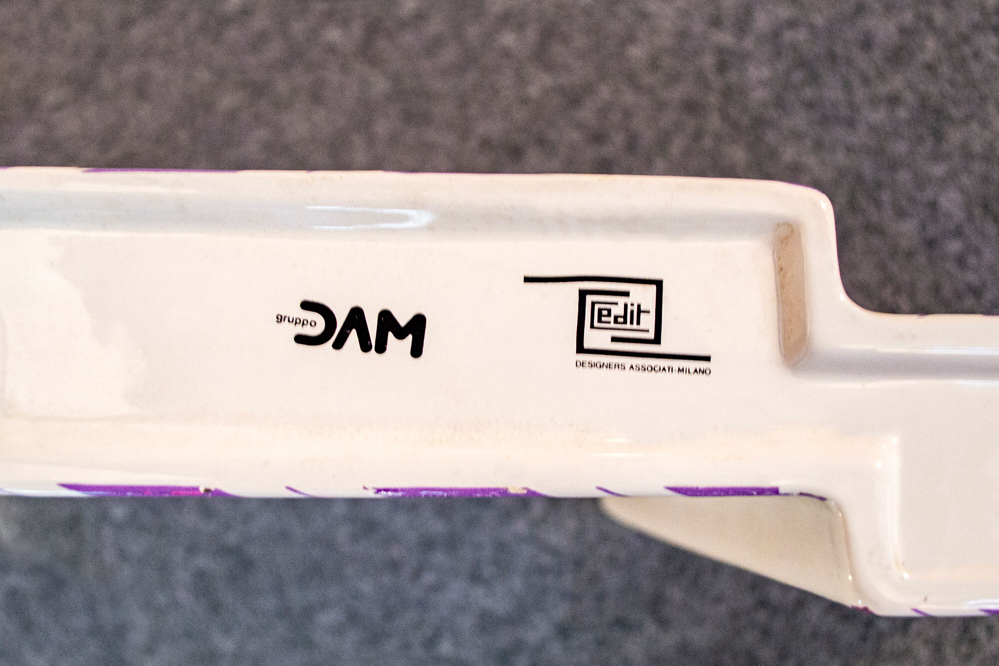 Ceramic vase by ezio didone - dam group for cedit milano italia anni '70