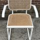 Set of 4 Cesca chairs model B64 with armrests Cesca Marcel breuer design