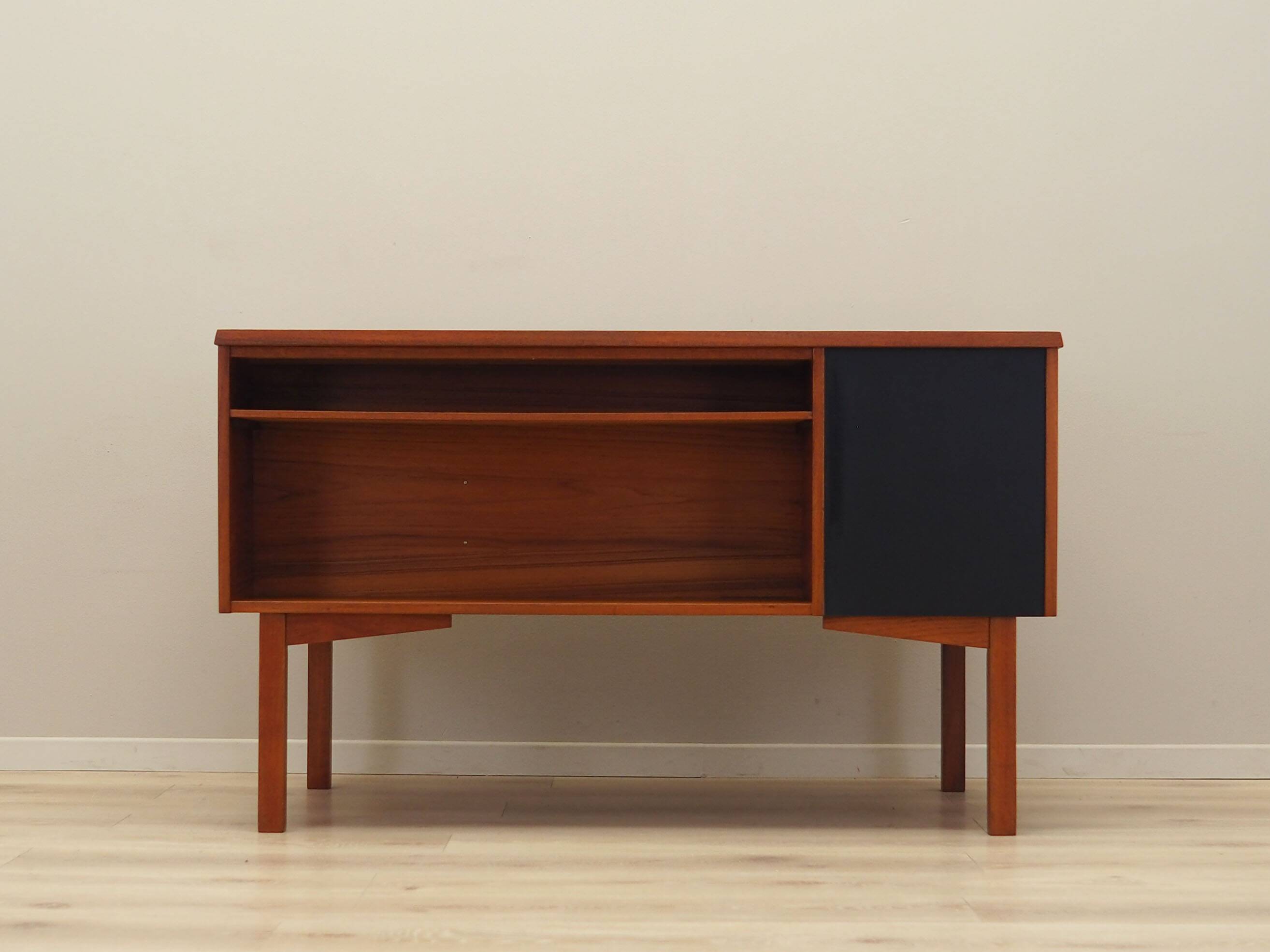 Teak desk, Danish design, 1970s, production: Denmark