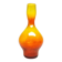Bottle 'Bączek', mid-century modern, glass, designed by Z. Horbowy, Poland, 1970s