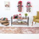 Handmade floral turkish runner rug