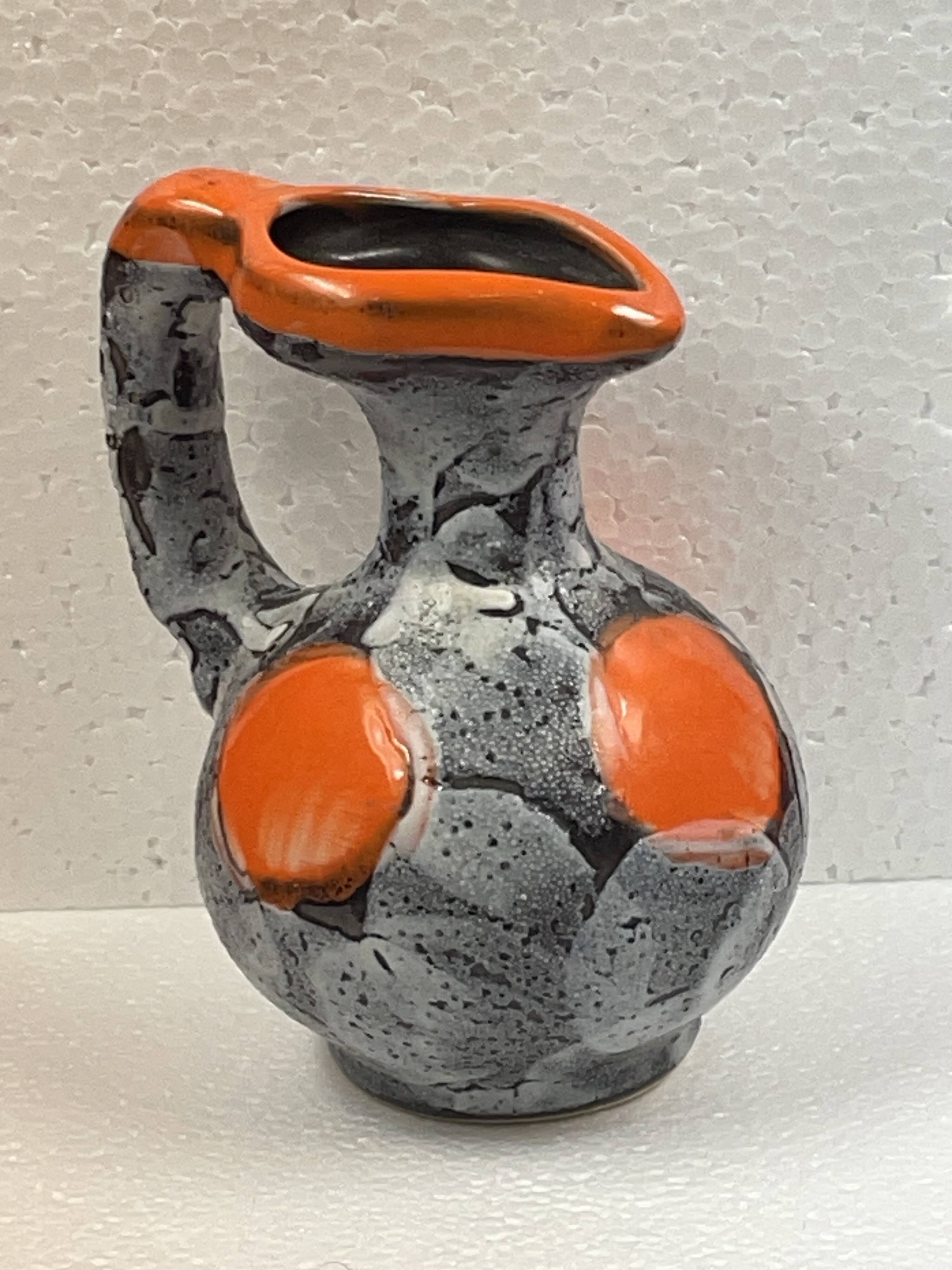 Vintage ceramic, milk jug, glacier enamels